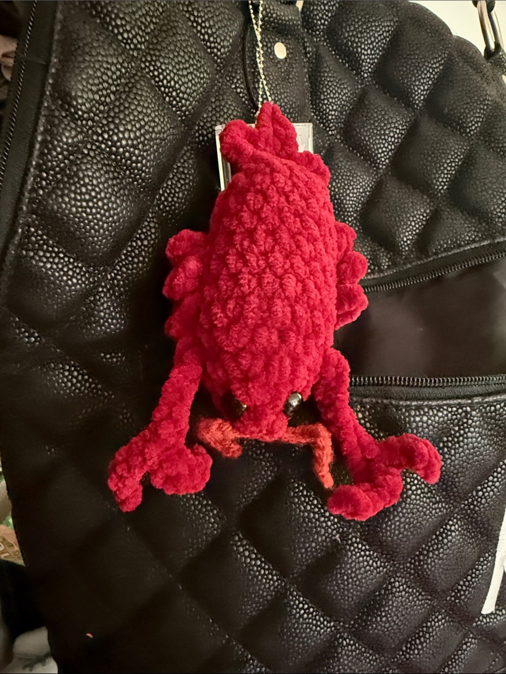 Red Lobster Handmade Keychain/Bag Charm